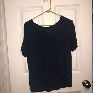 blue shirt